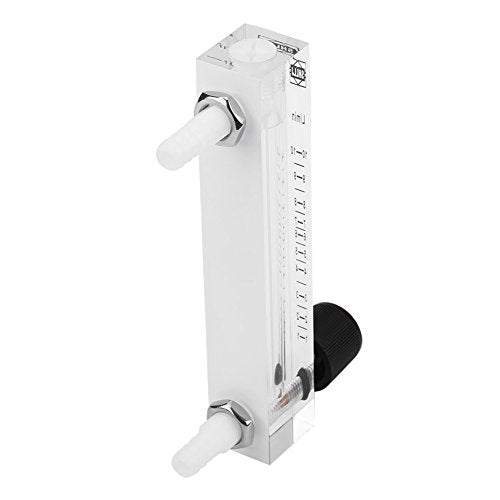 Yosoo Health Gear Gas Flow Meter 1-10LPM with Control Valve, Oxygen Flow Meter for Air and Gas