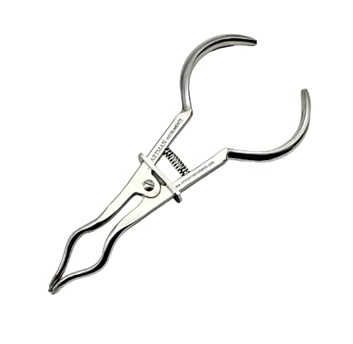 [Australia - AusPower] - Rubber Dam Pliers Ivory Clamp Forceps Dental Endodontic Restorative Instruments 