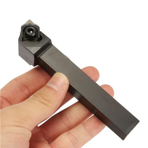 Maizoon External Lathe Tool Holder CNC Lathe Accessories WWLNR1616H08+WWLNL1616H08+10pcs 12MM Carbide Inserts+4pcs Wrench Lathe Grooving Turning Boring Bar DZ16