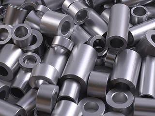 [Australia - AusPower] - Aluminum Spacer 3/4" OD x 1/4" ID x Choose Your Length, Round Spacer Unthreaded Standoff Bushing Plain Finish, Fits screws bolts 1/4" or M6 by Metal Spacers Online (1" Length, 10 Pack) 1" Length 