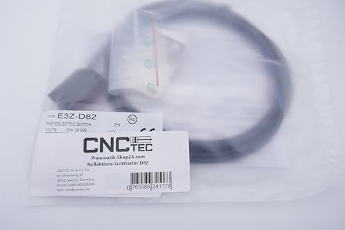 Reflection Light Sensor Optical Sensor 12 to 24 V 20 cm PNP 100 mA NC - NO E3Z-82D Photoelectric Sensor Reflection light sensor - up to 20 cm - PNP - E3Z-D82