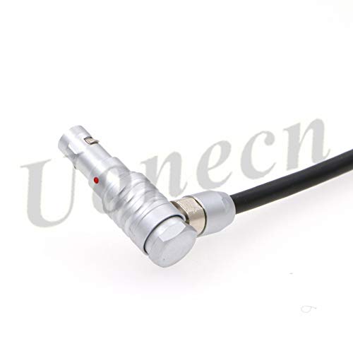 Uonecn for ARRI Alexa mini Camera Cable Two XLR 3 pin Female Plug to 00 Right Angle 5 pin Male Audio Input Cable
