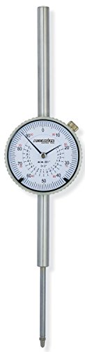 Accusize 0-2 inch dial indicator, P900-S112, with 0.0005 inch resolution and graduated dial face