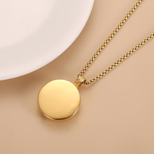 Memorial Urn Necklace For Men Nordic Viking Ouroboros Tree Of Life Cremation Necklace For Human Ashes Stainless Steel Gold