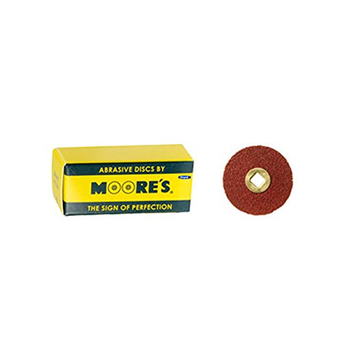 [Australia - AusPower] - E C Moore's Adalox Coarse 7/8" Sanding Disc Snap On Metal Center Pack of 50 
