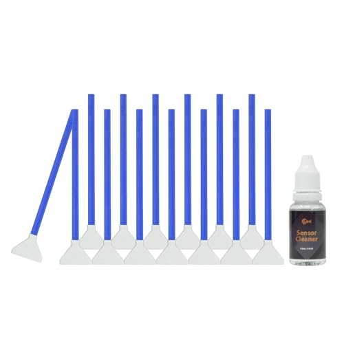 UES Full-Frame Camera Sensor Cleaning Kit (14pcs Swabs and 15ml Cleaner) 14 Swabs + 15ml Cleaner