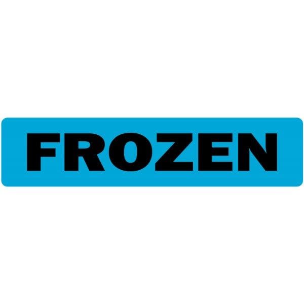 Frozen Medical Labels