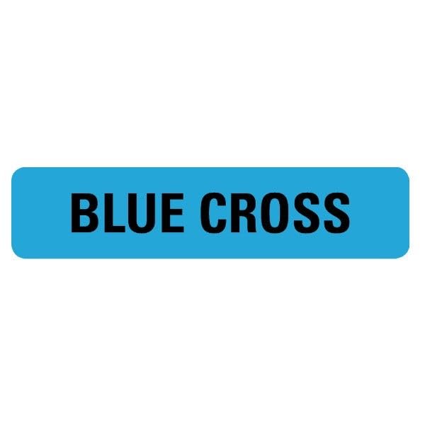 Blue Cross Medical Labels
