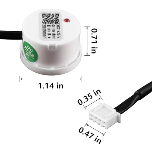 Non-Contact Water Level Sensor XKC Y25 External Mounting Liquid Level Inductor Float Switch Detection Alarm