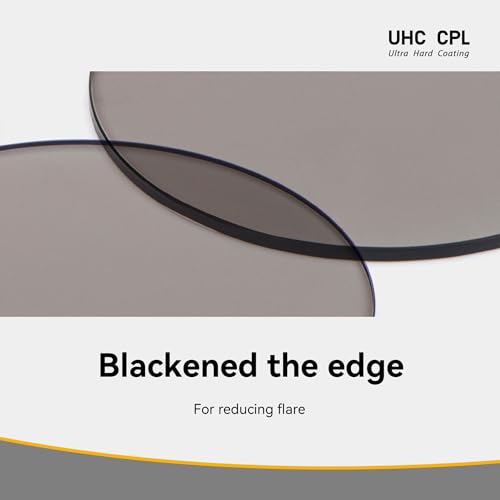 NiSi 49mm UHC CPL, Circular Polarizing Filter, Ultra-Hard Coating