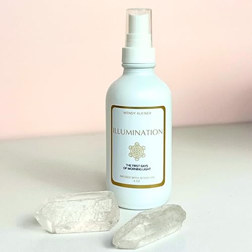 Illumination Scented Room Spray Phthalate-free 4 oz | Sacred Palo Santo, Sandalwood & Cedar | First Rays of Morning Light | Spiritual Home Fragrance Illumination