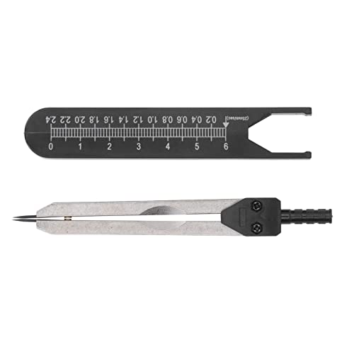 ECG Tool, ECG Vernier Caliper, Measuring Tool with Ruler, Electrocardiogram Design Divider for Nursing (Black), Brake Calipers (Black)