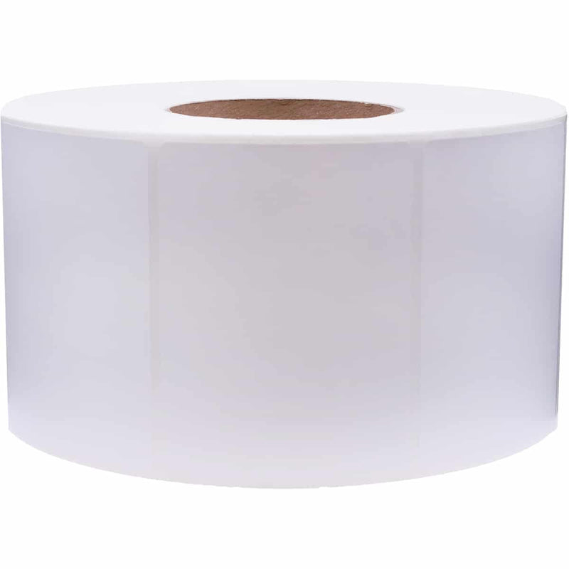 Direct Thermal Perforated White Labels, 4 x 3 Inch, 2000 Count, 3 Inch Core, Self-Adhesive Shipping Labels