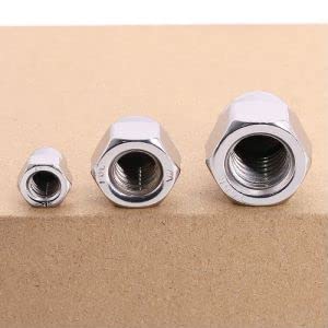 [Australia - AusPower] - M12-1.75 (10 Pcs) Acorn Cap Nut, 304 Stainless Steel 18/8, Hex Drive, Hex Dome Head Cap Nut, DIN1587 M12-1.75 10 