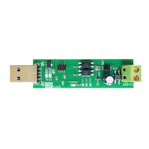 USB to MBUS Slave Module for Communication Debugging with Adjustable Bus Voltages and Upgraded 5V 3.3V Output Slave Module