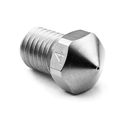 Micro-Swiss Plated A2 Tool Steel Wear Resistant Nozzle for Dremel Digilab 3D45 3D Printer Idea Builder 3D Printer (.4mm) .4mm