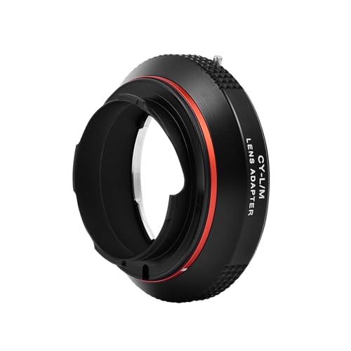 PHOLSY LensAdapter Compatible with Contax Yashica CY Lens to Leica M Camera Contax / Yashica CY to Leica M