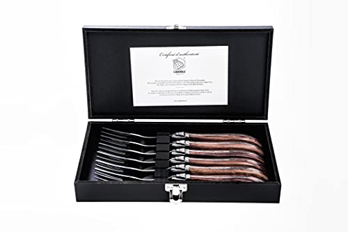 Laguiole Style de Vie Forks Luxury Line - Rosewood LuxVorkRoos