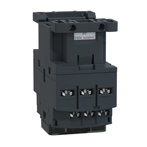 Schneider Electric SC5LC1D18P7 Switch 440 V 18 A – White | +1S+1NC, 7.5 kW, 18A, 400V AC3, 230V AC 230 V Single