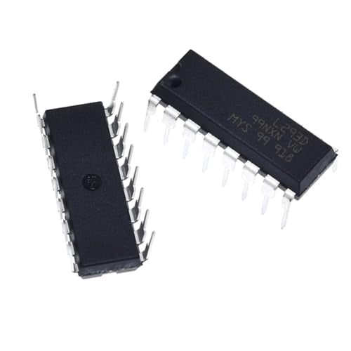 PENGLIN 10pcs L293D IC 16 Pin Stepper Motor Driver Controller | 4.5-36 V, 600 mA output current per channel, 1.2 A peak current, H-bridge