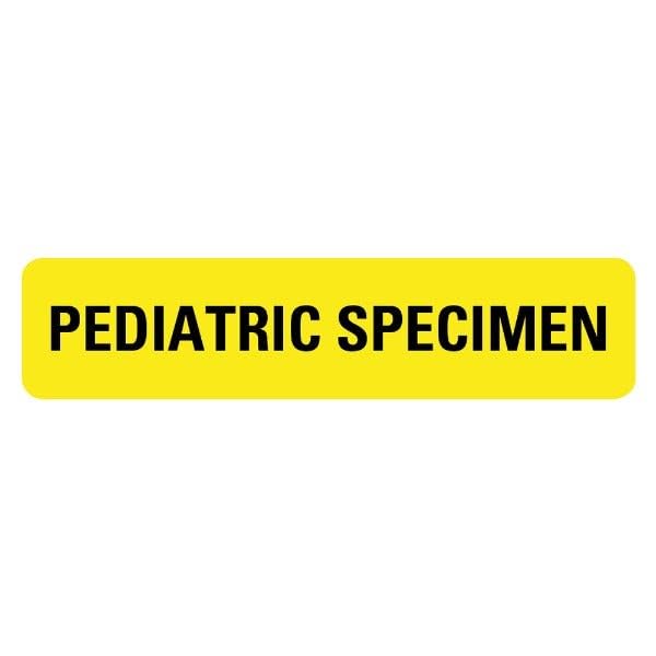 Pediatric Specimen Labels