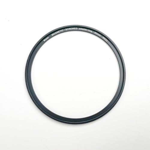 Kase Magnetic Adapter Set - 49mm Filter Magnetic Adapter and 49mm Lens Magnetic Adapter(Have Thread),Compatible with Revolution/Skyeye Magnetic Filters and Traditional Threaded Circular Filter