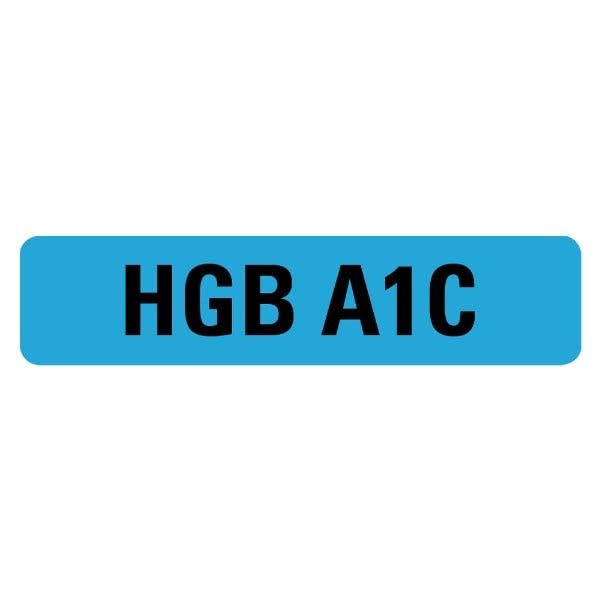 HGB A1C Medical Labels