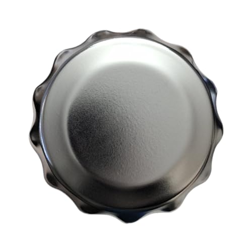 Metal Hydraulic Filling and Ventilation Filter for Oil and Fuel Tanks, Ventilation Lid (with Strainer, BSP 1 Inch Thread, 304 (18/10) Stainless Steel) BSP 1"
