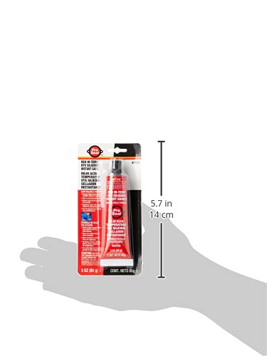 [Australia - AusPower] - Pro-Seal RTV Silicone Sealant, 3 oz Tube, Red (80726) 