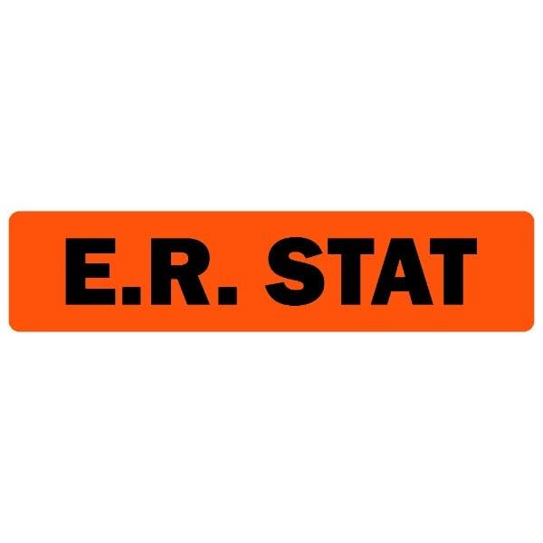 LabelValue.com | E.R. Stat Medical Healthcare Labels - 500 Labels Per Roll