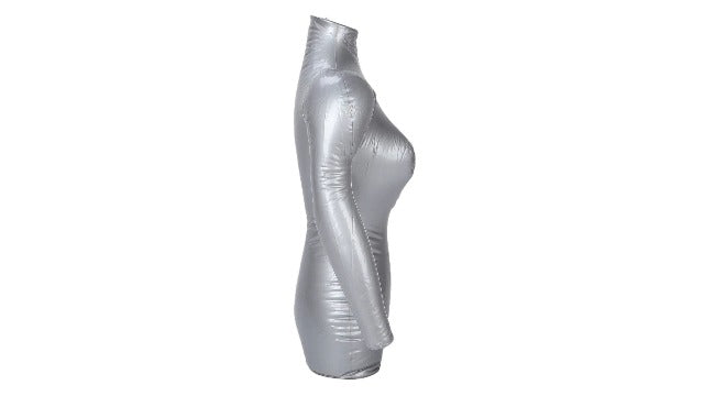 Inflatable Female Mannequin Half Body, Inflatable Mannequin Clothing Display Model Made of PVC Material, Female Coat Upper Body, Inflatable
