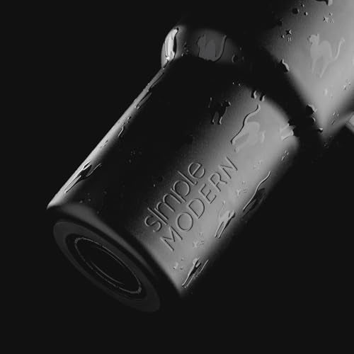 Simple Modern 40oz Leak-Proof Ceramic Lined Tumbler with Handle | Cats Halloween: Black Cats 40 Ounces 40oz | Signature