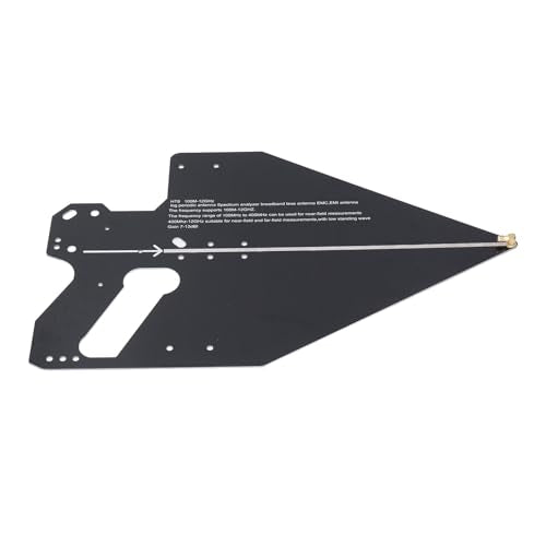 Log Periodic Antenna 0.1-12GHz Wireless Multiband Directional Antenna Outdoor Passive Antenna with High Gain for Signal Measurement, Bearing