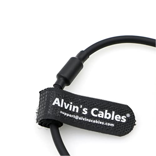 Alvin's Cables LBUS Cable for ARRI cforce RF Motor| Master Grips Rotatable Right Angle 4 Pin to 4 Pin Male 30cm|12inches