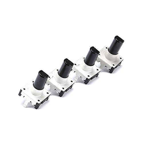 [Australia - AusPower] - 10Pcs EC12 360 Degree Rotary Encoder Code Switch Digital Potentiometer E12 Audio Encoder 360°Rotating Encoder 3Pins 15MM D-shaft 