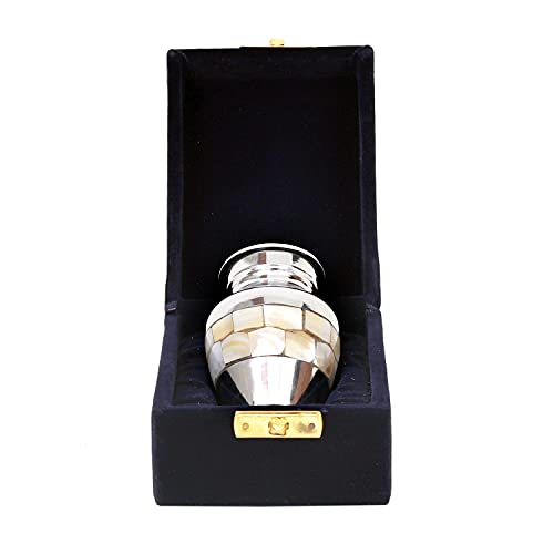 HLC URN Elegant Small Keepsake Urn for Human Ashes, Mini, Affordable (3 cu.in)