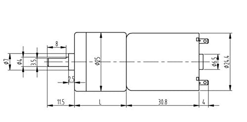 [Australia - AusPower] - HALJIA DC 12V 100RPM High Shaft Torque Generator Gear Motor 