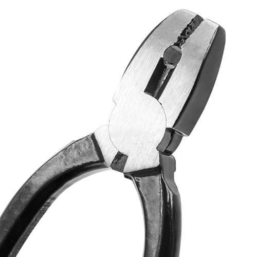 POFET 6 Inch Wire Twist Pliers, Wire Twisting Pliers, Wire Swivel Pliers with Spring Return and Locking Jaws, High Carbon Steel Twisting Pliers, Wire Swirling Pliers for Safety Wire