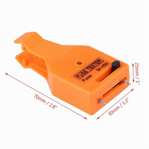 Nikou Car Fuse Tester, Multifunctional Car Blade Fuse Tester, Plastic Fuse Extractor for Removing Mini/Standard and Maxi Car Fuses