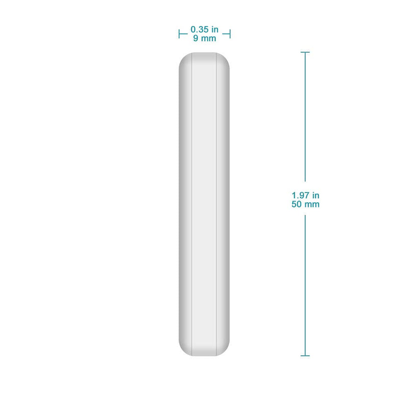 stonylab 10-Pack Stir Bar Set, 50 mm PTFE-Coated Magnetic Stirring Bars White Stir Mixer for Stirrers, 10 PK 50 mm (Pack of 10)