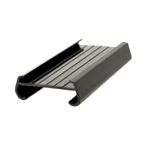 FSE PLSL006BK Shelf Label, 6", Plastic, Black (4 pcs/Pack)