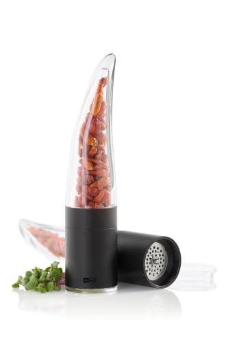 AdHoc Pepe Chilli Cutter PreciseCut Technology Dried Herbs, Spices Cutter Black