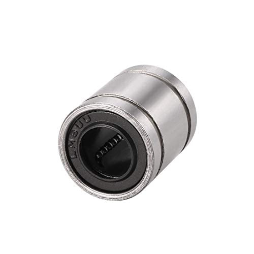 uxcell LM8UU Linear Ball Bearings 8mm Bore 15mm OD 17mm Long for CNC Machine 3D Printer 10pcs