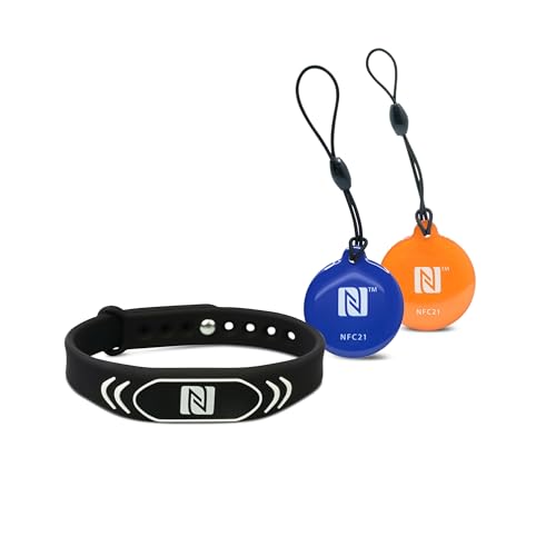NFC Starter Kit Medium - 12-Piece Set - with NTAG213, NTAG215 and NTAG216 Chips NFC Starter Kit Medium