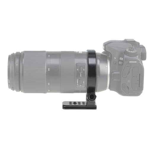 FocusFoto Metal Lens Collar Tripod Mount Ring for Tamron 50-400mm F/4.5-6.3 Di III VC VXD A067, 100-400mm f/4.5-6.3 Di VC USD A035 Lens(For Canon EF& For Nikon F Mount), w/Quick-Release Plate for Acra
