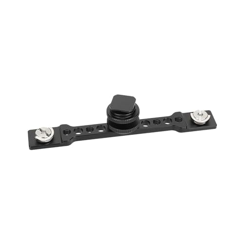 CAMVATE Bar Arm with Dual 1/4"-20 Camera Screw Mount & Shoe Adapter - 3483