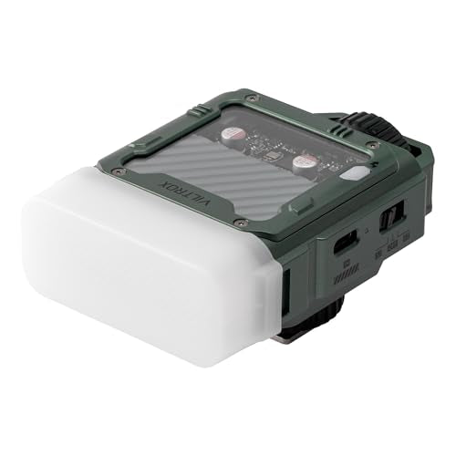 VILTROX TTL Flash for Fujifilm, GN16 Small Flash for Fuji Camera, 1800mAh Li-on On Camera Flash, 26W/s 6500K Mini Flash, 1s Fast Recycle, 650 Full Power Flashes (Spark Z3-F, Green)
