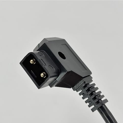 D Tap to Dual NP-F Dummy Battery Power Adapter Coiled Cable with USB C PD, Compatible with Atomos Ninja V, Shogun, SmallHD, Feelworld, Hollyland Mars, Replaces NP F550/F570/F770/F970, 39”