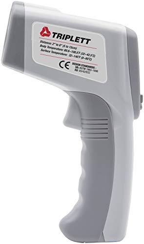 Triplett FT2020 non-contact infrared thermometer with 89.6–108.5°F temperature range