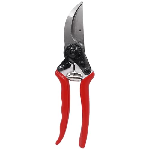 Zenport QZ411 narrow head professional pruner scissors, 1-inch cutting capacity, 8.25 inches long